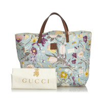 Gucci Tote bag Canvas in Blue