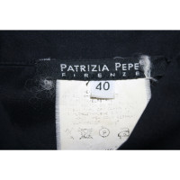 Patrizia Pepe Oberteil aus Baumwolle in Schwarz