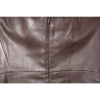 Jitrois Dress Leather in Brown