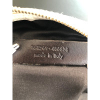Yves Saint Laurent Handtasche aus Leder in Creme