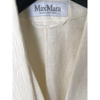Max Mara Jacke/Mantel in Weiß