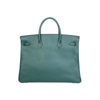 Hermès Birkin Bag 40 aus Leder in Grün