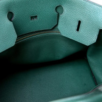 Hermès Birkin Bag 40 Leather in Green