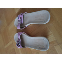 Car Shoe Sandals Patent leather in Pink