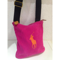 Ralph Lauren Umhängetasche aus Baumwolle in Rosa / Pink