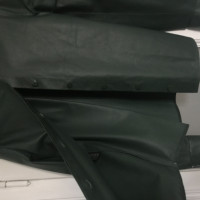 Salvatore Ferragamo Jacket/Coat Leather in Olive
