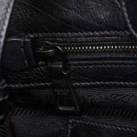 Prada Shoulder bag Leather in Black