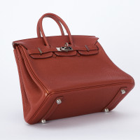 Hermès Birkin Bag 25 en Cuir en Rouge