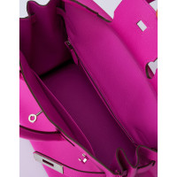 Hermès Birkin Bag 30 in Pelle in Rosa