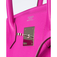 Hermès Birkin Bag 30 in Pelle in Rosa