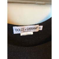 Dolce & Gabbana Oberteil aus Wolle in Schwarz