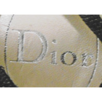 Christian Dior Pumps/Peeptoes aus Leder in Schwarz