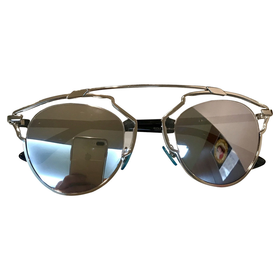 Christian Dior Sonnenbrille in Silber