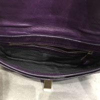 Proenza Schouler Clutch Bag Leather in Violet