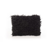 Agl Clutch Bag Wool in Black