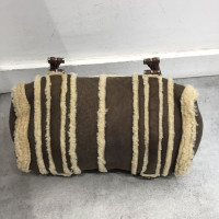 Lanvin Handbag Fur in Brown