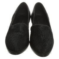 The Kooples Slippers/Ballerinas Fur in Black
