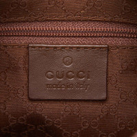 Gucci Umhängetasche aus Baumwolle in Beige