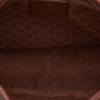 Gucci Umhängetasche aus Baumwolle in Beige