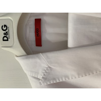 Hugo Boss Anzug aus Baumwolle in Weiß