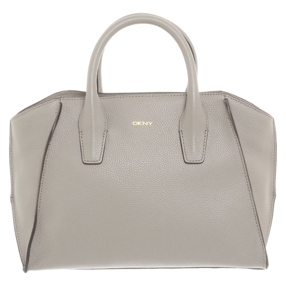 Dkny Handtas Leer in Grijs