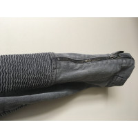 Stella McCartney Jacke/Mantel aus Jeansstoff in Grau