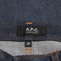A.P.C. Jeans en Coton en Bleu