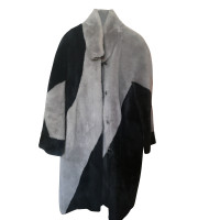 Rizal Jacket/Coat Leather in Grey
