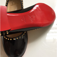 Christian Louboutin Pumps/Peeptoes Leer in Zwart