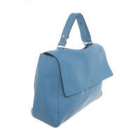Orciani Handbag Leather in Blue