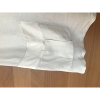 Armani Jeans Vestito in Lino in Bianco