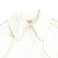Hermès Jacke/Mantel aus Baumwolle