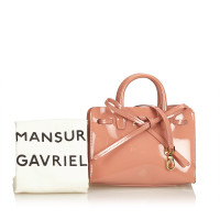 Mansur Gavriel Shoulder bag Leather in Pink
