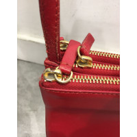 Céline Trio Large Leather in Red