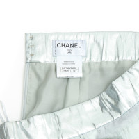 Chanel Rok in Zilverachtig