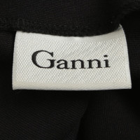 Ganni Black Stretchkleid