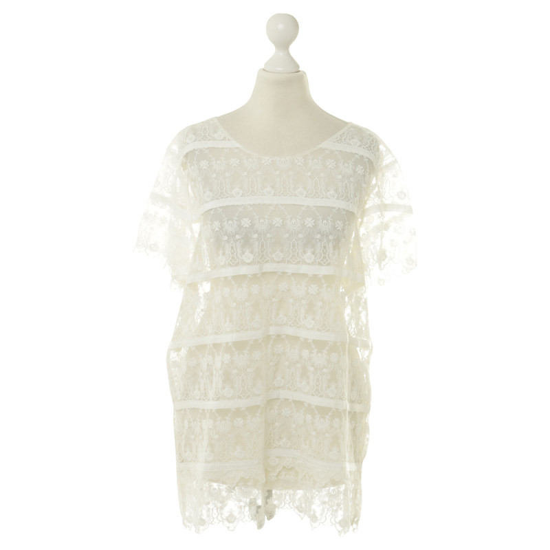 Stefanel Shirt made of lace