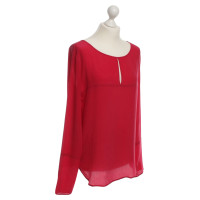 Drykorn Zijden blouse rood