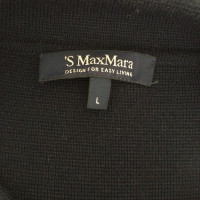 Max Mara Dunkelblaues Strickkleid