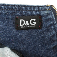D&G Gonna jeans di lavaggio