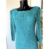 Diane Von Furstenberg Dress Jersey in Turquoise
