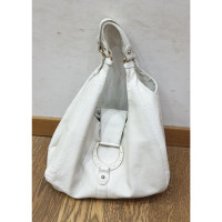 Max Mara Tote bag Leather in White