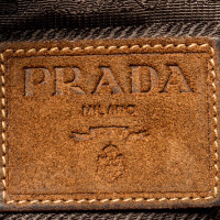Prada Shoulder bag Suede in Brown