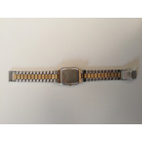 Christian Dior Armbanduhr aus Stahl in Weiß