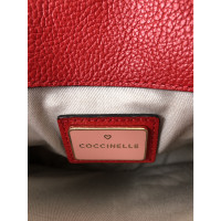Coccinelle Umhängetasche aus Leder in Rot