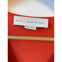 Stella McCartney Robe en Soie en Orange