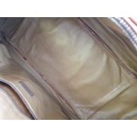Prada Shopper Leather in Beige