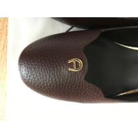 Aigner Pumps/Peeptoes Leather in Brown