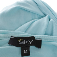 Sky Maxi robe en bleu clair