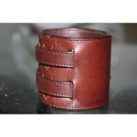 Bottega Veneta Armreif/Armband aus Leder in Braun